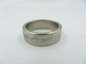 Men's Fashion Ring - Magnetic with LOTR Elvish Runes