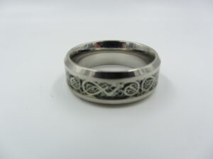 Men's Fashion Ring - Celtic on Black