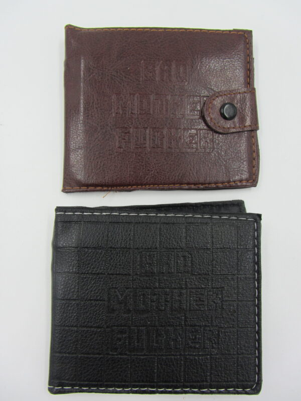 Bad Mother F****r Pulp Fiction BMF Leather Wallet