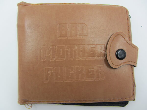 Bad Mother F****r Pulp Fiction BMF Leather Wallet - Image 6