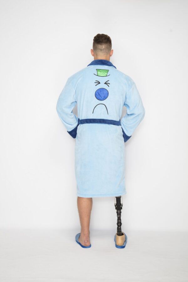 Funny Man Robe Mr Men Mr Grumpy Men’s Dressing Gown Robe - Simply NikNaks