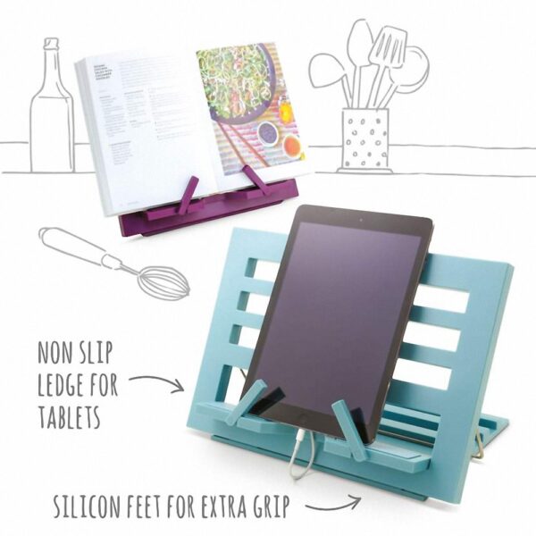 Brilliant Book/Tablet Reading Rest Folding Stand Holder - Image 3