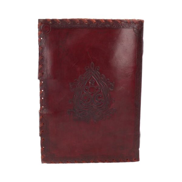 Spirit Board Clasping Embossed Leather Journal - Image 4