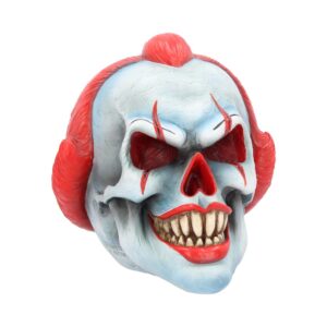 Play Time Skull Ornament Scary Horror Clown Head