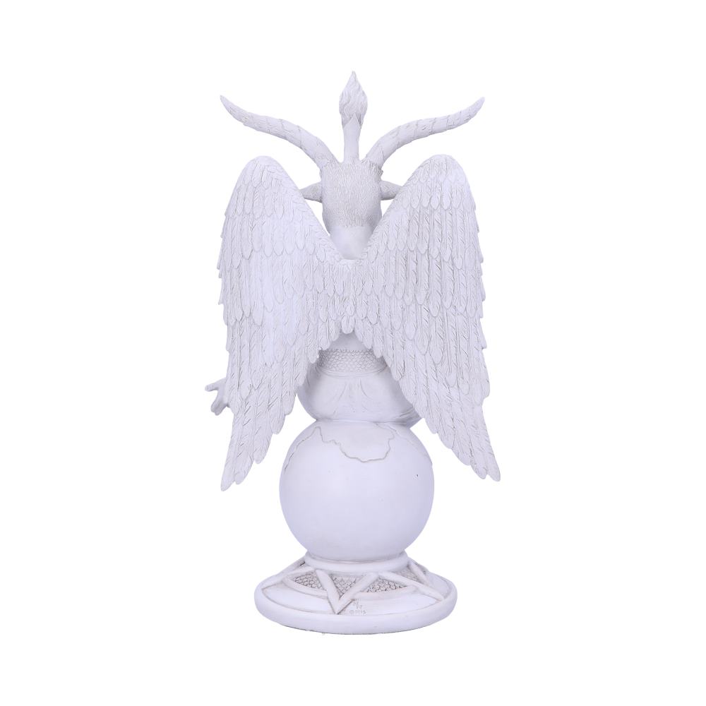 Dark Lord 26cm White Baphomet Figurine - Image 3