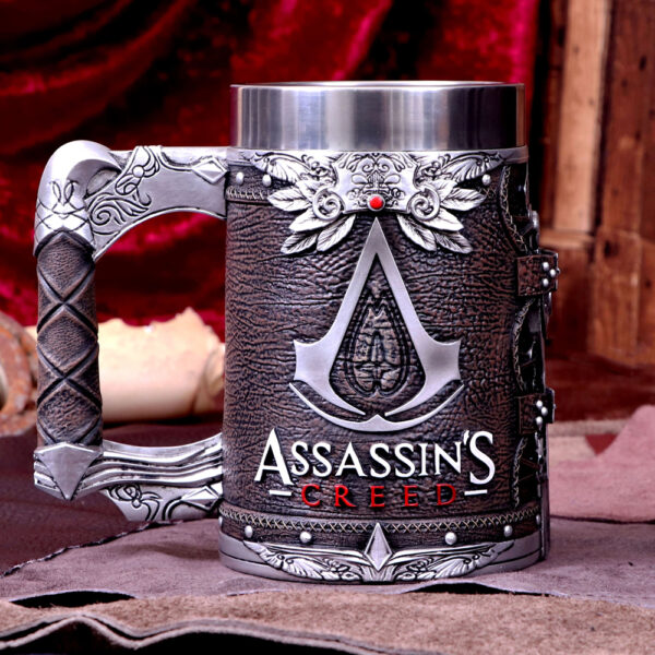 Officially Licensed Assassins Creed Brown Hidden Blade Game Tankard - Image 5