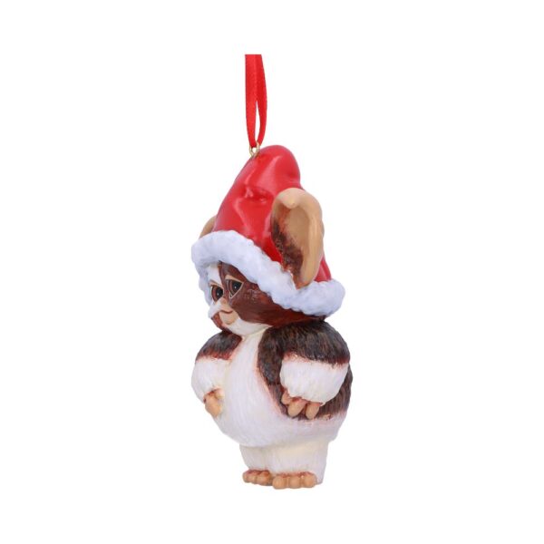 Gremlins Gizmo in Santa Hat Hanging Festive Decorative Ornament - Image 2