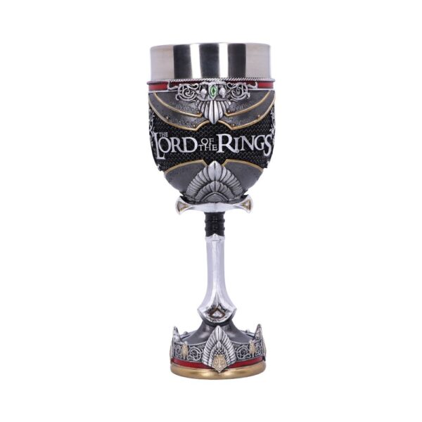 Officially Licensed Lord of the Rings Aragorn Goblet 19.5cm - Image 4