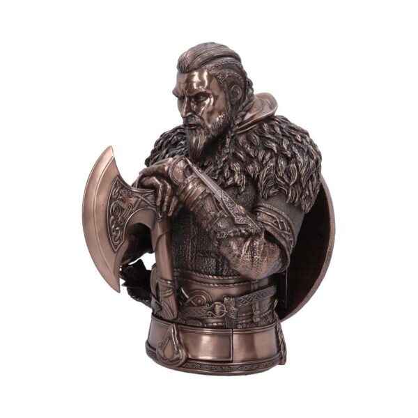 Officially Licensed Assassin's Creed Valhalla Eivor Bust (Bronzed) 31cm - Image 2