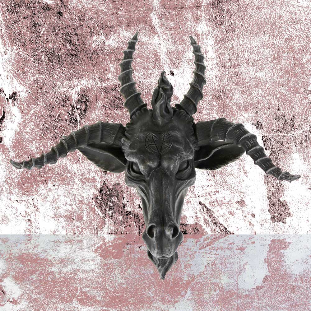 The Goat Of Mendes Plaque Baphomet Occult Wall Hanging - Simply NikNaks