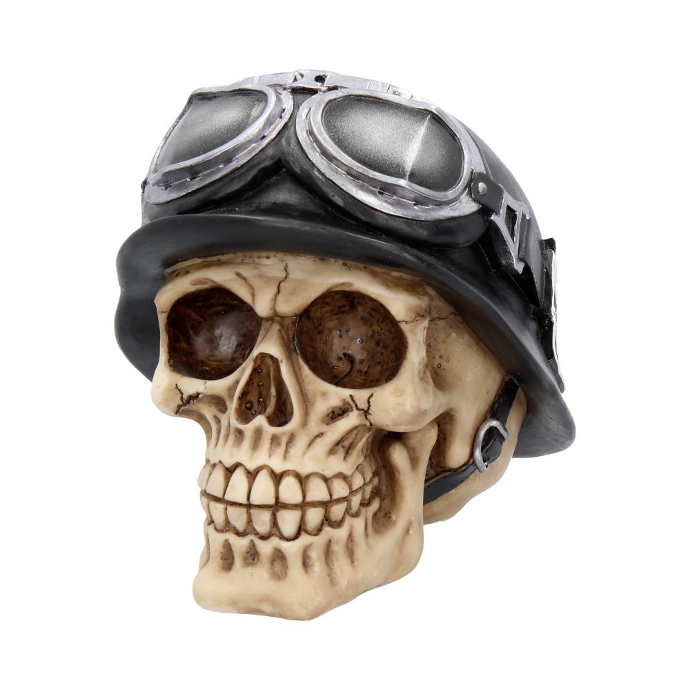 Iron Cross Helmet and Goggles Biker Skull - Image 2