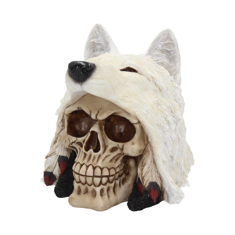 Night Wolf Skull 15.6cm - Image 2