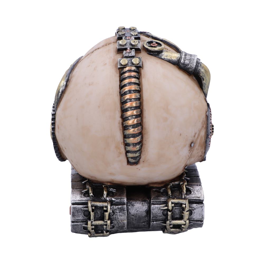 Techno Tank Steampunk Skull 16cm - Image 4