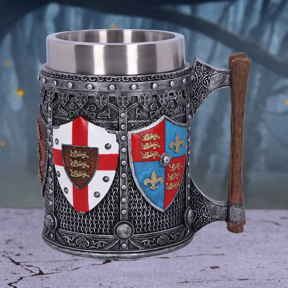 English Shield and Sigil Tankard 13.5cm - Image 5
