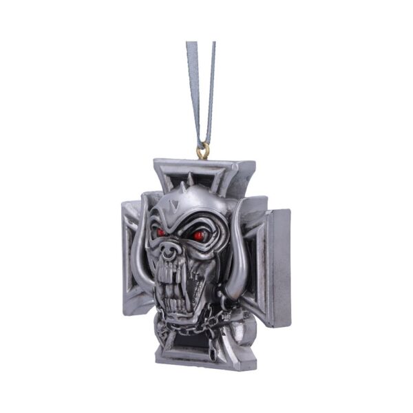 Motorhead Warpig Cross Hanging Ornament 6cm - Image 2