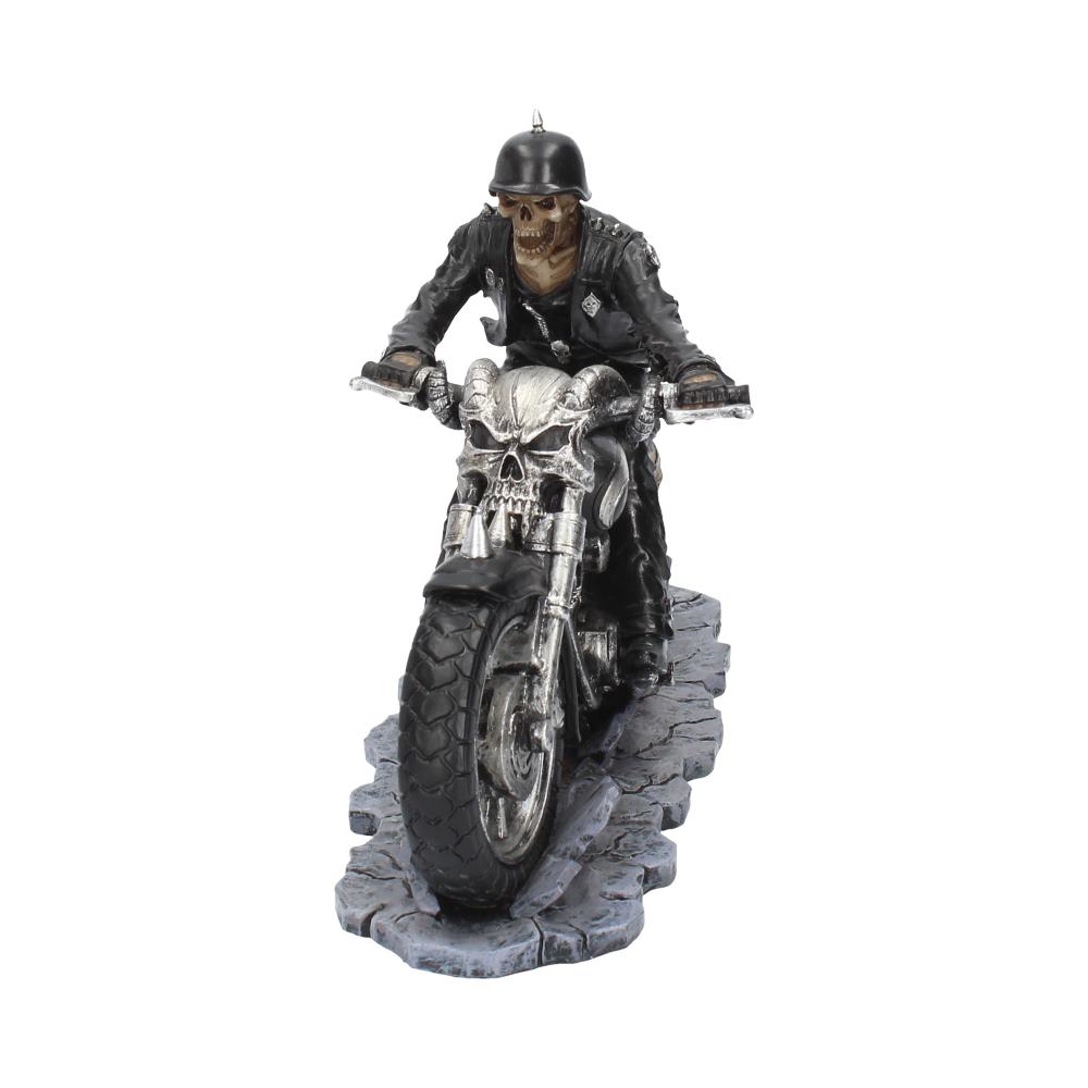 Hell on the Highway Skeleton Motorbike Ornament Figurine by James Ryman - Image 2