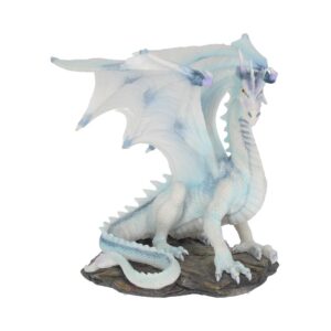 Grawlbane White Dragon Figurine 20cm