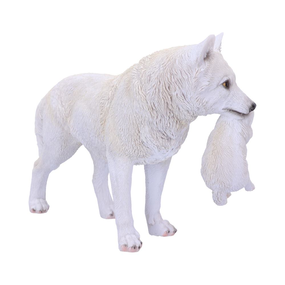 Winter Bond Mother Wolf and Pup Figurine 30cm - Image 4