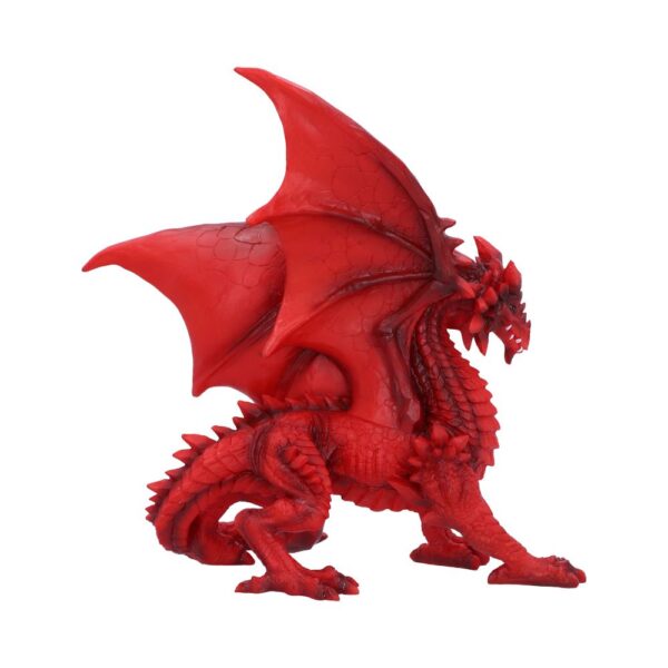 Tailong Red Dragon Figurine 21.5cm - Image 3