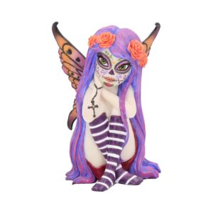 Esmerelda Figurine Sugar Skull Fairy Ornament