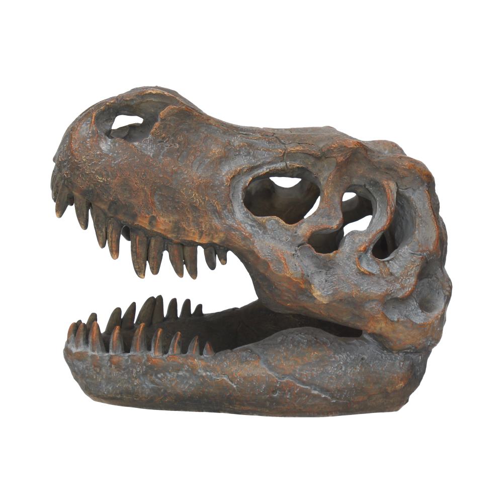 Freestanding Tyrannosaurus Rex Skull Figurine Ornament - Image 3