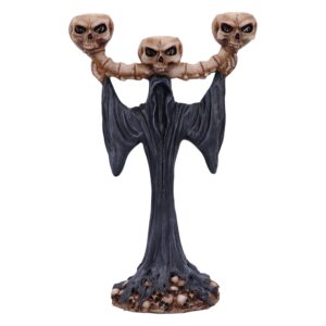 Light the Way Reaper Skull Tea Light Holder