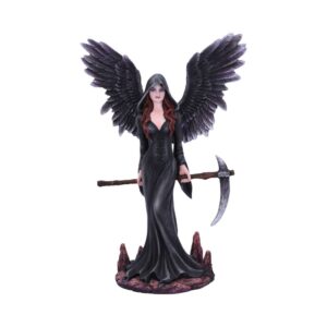 Take my Soul Gothic Female Reaper with Scythe Figurine