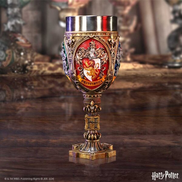 Officially Licensed Harry Potter Four Hogwarts House Collectible Goblet - Image 5