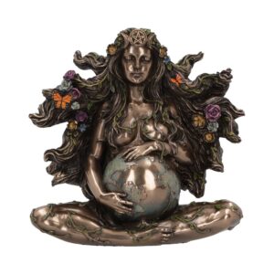 Gaea Mother of all Life Bronzed Figurine 18cm