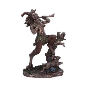 Satyr Nature Spirit Bronzed Figurine