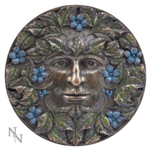 Bronzed Beltane Tree Spirit Wall Plaque
