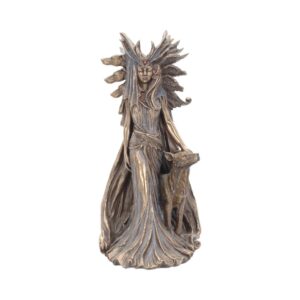 Hekate Bronzed Figurine by Marc Potts Greek Goddess Ornament