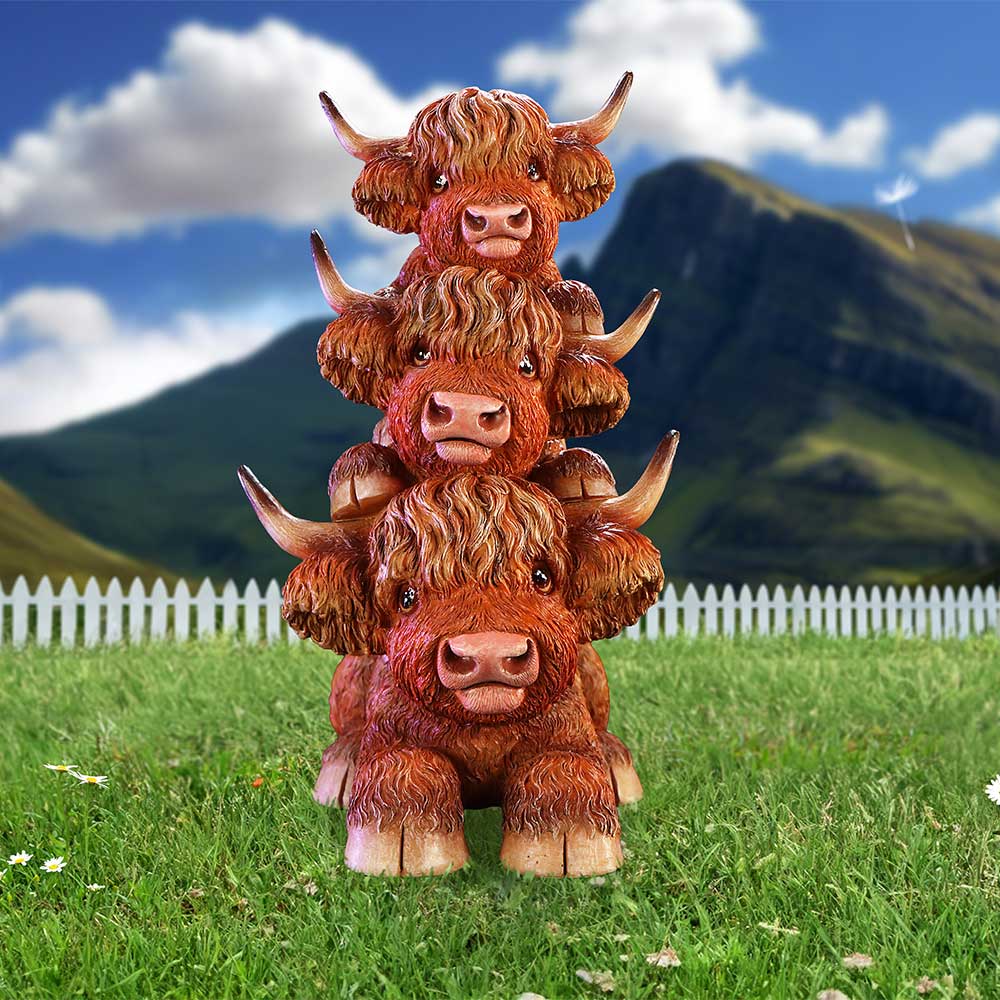 Highland Cow Totem Figurine - Image 5