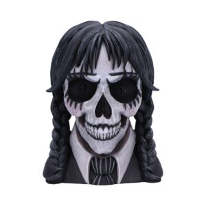 Dark Glare Gothic School Girl Skull by
