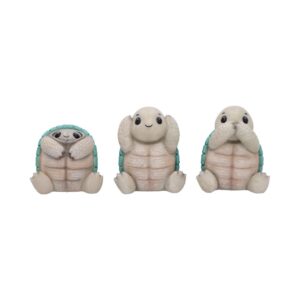 Three Wise Tortoises Figurines by