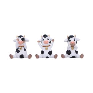 Three Wise Cows Figurines by
