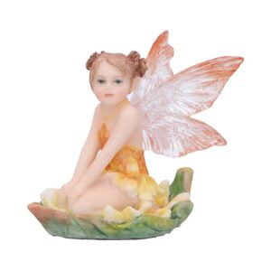 Olivia - Enchanted on Lily Pad Small Fairy Figurine