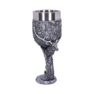 Monarch of the Glen Stags Head Goblet Wine Glass