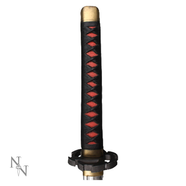 Black Handled Samurai Katana (Plastic Toy) - Image 3