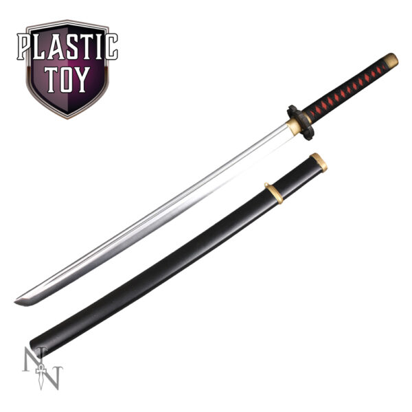 Black Handled Samurai Katana (Plastic Toy)