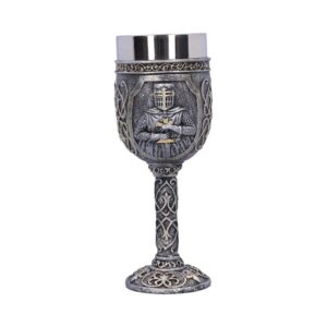 Armoured Medival Knight Soldier Goblet 19cm