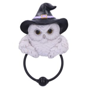 Snowy Owl Magic Door Knocker 21cm