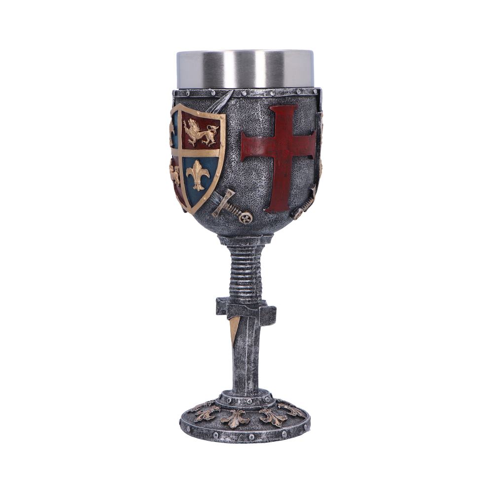 Heraldic Medieval Goblet 20cm - Image 3
