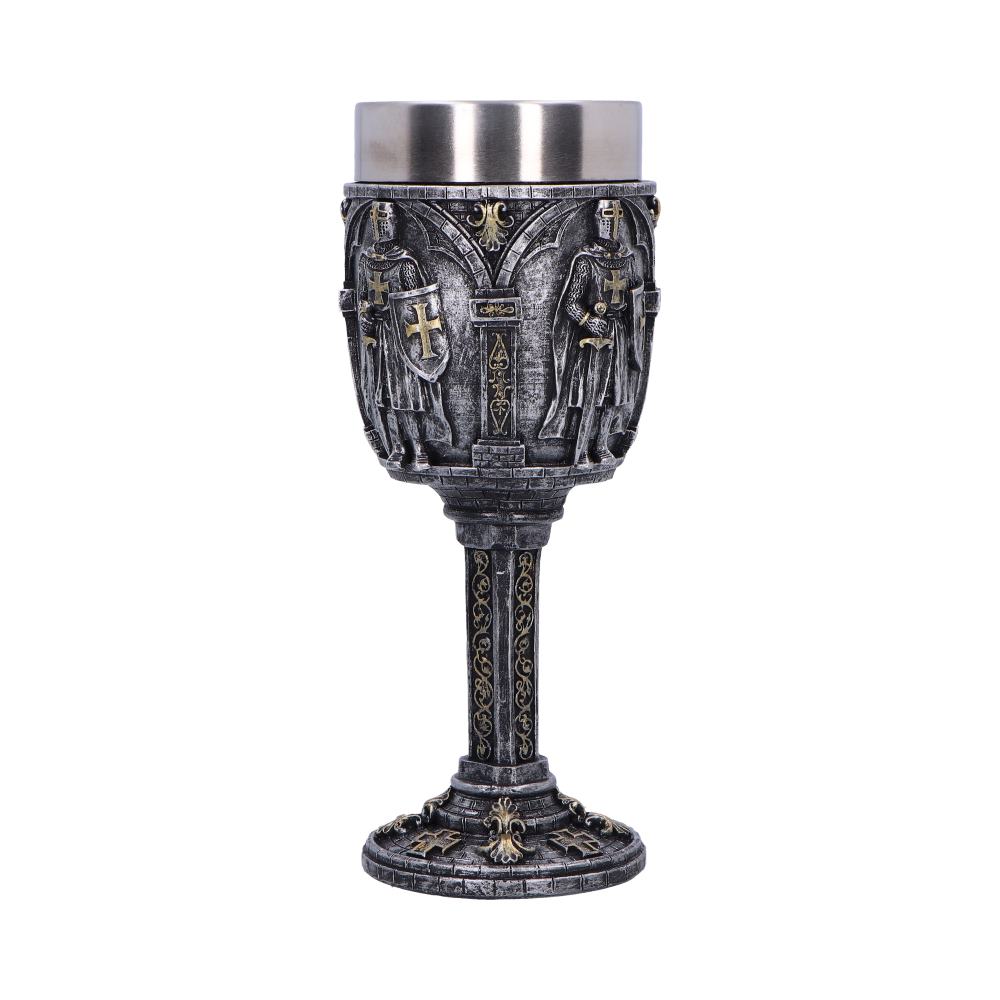 Galant Medieval Knight Metallic Goblet - Image 2