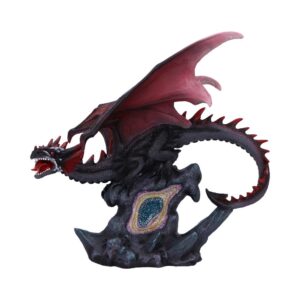 Leroux Large Dragon Figurine with LED Light Up Base