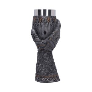 Medieval Lion Heart Gauntlet Armour Goblet