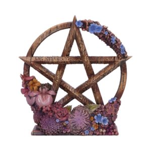 Spring Floral Decorative Pentagram Ornament