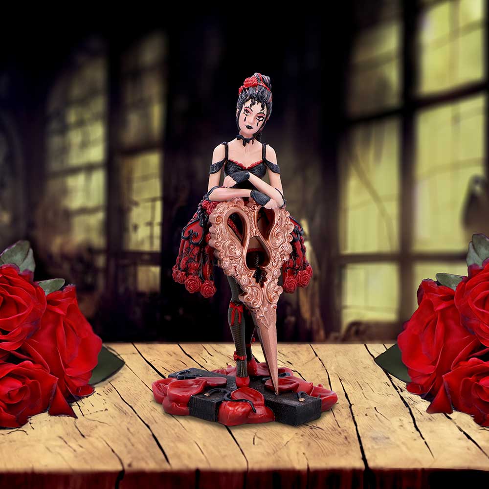 Marionette with Scissors Burlesque Figurine - Image 5