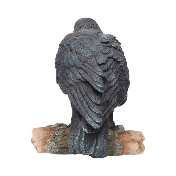 Raven's Call Figurine Gothic Bird Ornament - Image 3