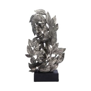Natural Emotion - Embrace Silver Statue 38cm